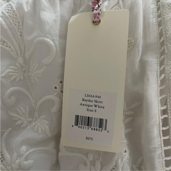 Loveshackfancy baydar white mini skirt - Picture 7 of 7